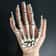 Halloween Skeleton Hands Realistic Plastic Human Hand Bone Haunted House Props Horror Decoration Ac 4