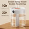 Niye Hotselling Double Nozzle Air Humidifier with LCD Display, Large Capacity Aroma Essential Oil Diffuser for Bedroom