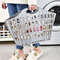 Modern Foldable Laundry Hamper, High-Capacity, Portable Dirty Clothes Organizer for Home Bathroom