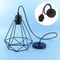 Vintage E27 Hanging Lamp Holder with 1m/1.5m Wire, Ceiling Pendant Light Socket Base for DIY Chandelier & Hanging Light