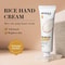 Rice Hand Cream Volumizing, Rejuvenating Nourishing Moisturizing, Refreshing Non-Greasy Hand Care Cream
