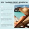 Tanning Drops Natural Glow Body Bronzer, Nourishing Brown Face Body Outdoor Tinting Serum, Protective Skin Long Lasting