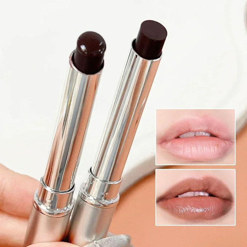 Black Brown Honey Lipstick Nourishing Moisturizing Lasting Non Stick Cup Tinted Lip Balm Plumper Fo 0