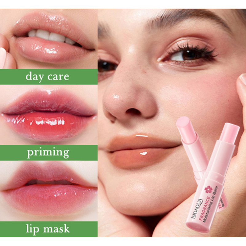 Long-lasting Moisturizing Lipstick, Sakura Fragrance Moisturizing Lip Balm, Temperature Change Color Makeup Tint