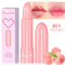 6Color Waterproof Fruit Color Tinted Shine Changing Lip Balm, Moisturizing Nourishing Glow Play Lipstick Colour Care