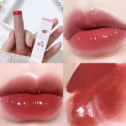 moisturizing cute colored lip balm lip tint, long lasting waterproof lipstick, women girls lips makeup gift