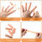 Toe Separator Finger Protector 10pcs Silicone, Corn Callus Remover Bunion Corrector, Pedicure Tools Foot Care Tool