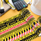 12 Rolls Caution Washi Tapes for Construction Projects, Yellow Red Black Self Adhesive Masking Tape for Scrapbooking