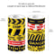 12 Rolls Caution Washi Tapes for Construction Projects, Yellow Red Black Self Adhesive Masking Tape for Scrapbooking
