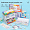 Soft Brush Tip Acrylic Marker Set, Paint Pens for Stone Wood Canvas, Ideal DIY Crafts and Christmas Gift