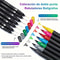 Dual Tip Brush Pens Colors Brush Tip Markers Coloring Markers For Coloring Books Brush Pens Kit 3