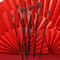 6pcs Set Wild Boar Bristle Brush Pen Set Special Offer, Fan Shape Art Supplies, Oil Painting Brush for Students