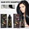 EELHOE Brown Hair Dyeing Shampoo, Lasting Coloring, Deeply Nourishing Formula to Reduce Breakage, Promote Scalp Health