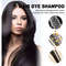 EELHOE Brown Hair Dyeing Shampoo, Lasting Coloring, Deeply Nourishing Formula to Reduce Breakage, Promote Scalp Health