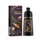 EELHOE Brown Hair Dyeing Shampoo, Lasting Coloring, Deeply Nourishing Formula to Reduce Breakage, Promote Scalp Health