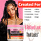 Professional Hair Gel for Women: Strong Hold Braids Gel for Cornrows, Twist, Refreshing Anti-Frizz Styling, Smoothing