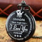 Exquisite Quartz Pocket Watch To My Grandpa Necklace Chain Watches For Grandad Fathers Day Birthday 9