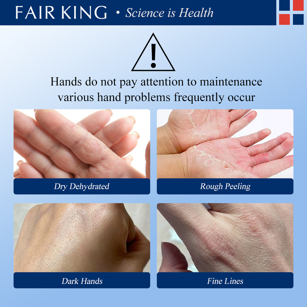 Green Tea Lock Water Repair Hand Mask, 5-in-1 Nourishing, Moisturizing, Whitening Hand Film for Callus Exfoliating