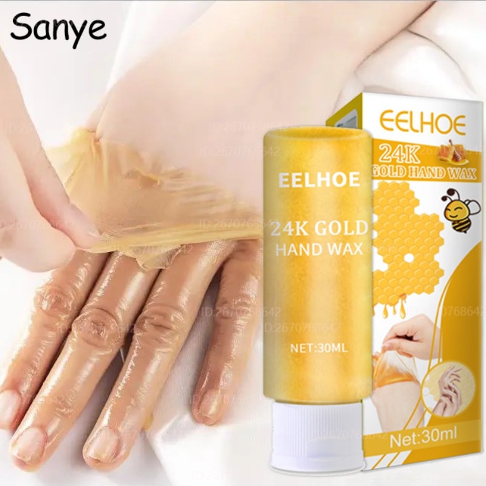 Beeswax Hand Mask Mango Moisturizing Hand Wax Natural Ingredients To Nourish And Soften 3Pack Treat 1