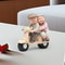 Wedding Anniversary Old Couple Figurine Grandparents Gift, Him and Her Together Resin Statue for Desk Fireplace Decor