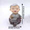 2025 Year of the Snake Spring Festival Gift, Grandparents Sofa Doll Ornaments, Elderly Bedroom Resin Crafts Gifts