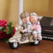 Resin Happy Old Couple Home Decor, Old Father and Mother Figurine, Grand Parents Wedding Anniversary Gifts