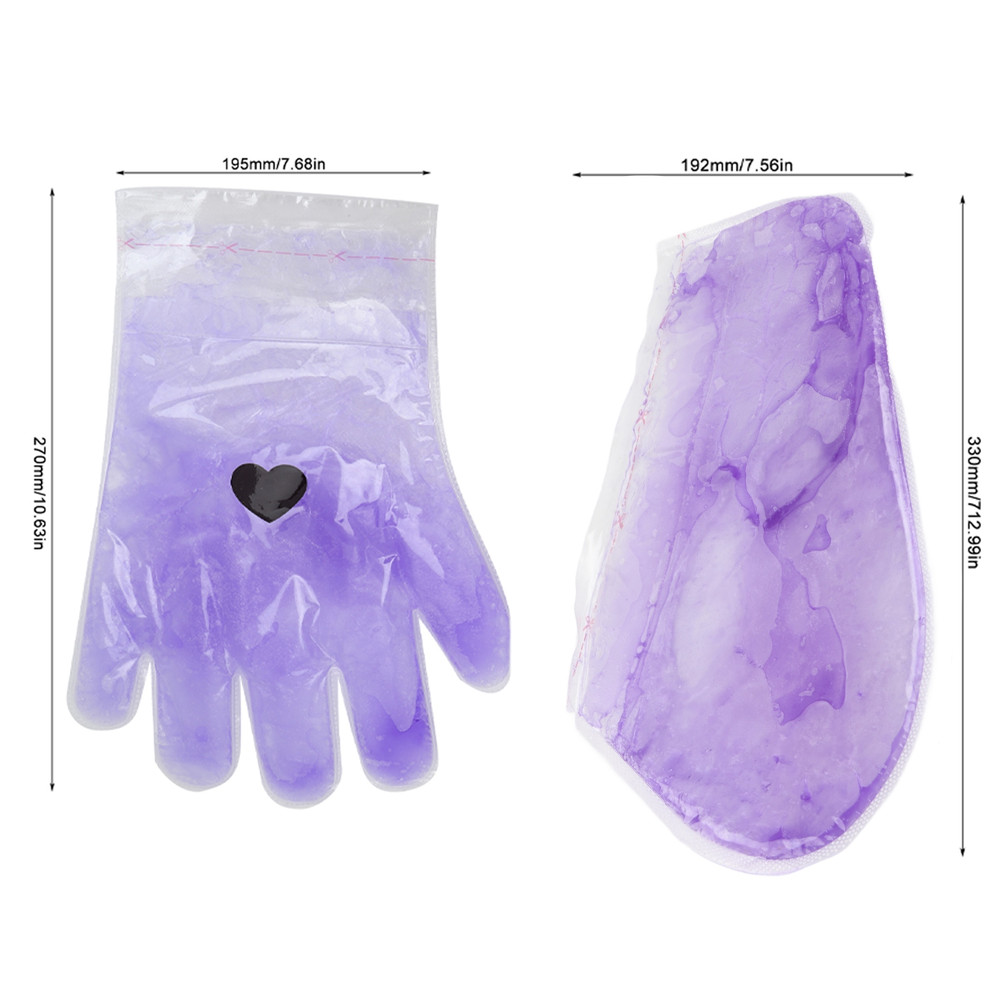 Professional Paraffin Wax Gloves Set for Hands, Healing, Softening, and Smoothing Skin Treatment Mask for Ultimate Care