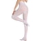 Control Top Soft Pantyhose Tights Stockings, Semi Opaque Footed Tights, Solid Colored High Elastic Run Resistant