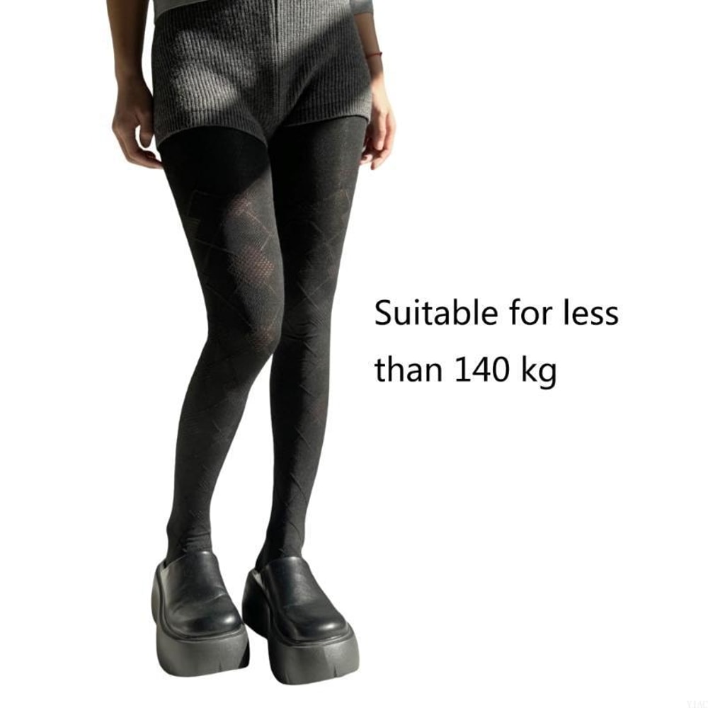 Fashion Forward Women Tights Vintage Argyle Patterned Cotton Leggings Pantyhose Opaque Stockings Ho 4