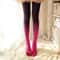 Sexy Opaque Gradient Velvet Tights for Women, Sheer Pantyhose Nightclub Stockings, Female Hosiery Pantys Spring Summer