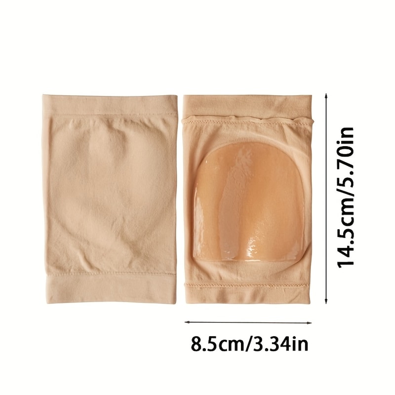 Breathable Silicone Heel Socks, Anti-Slip Moisturizing Gel Foot Covers for Cracked Heels & Dry Skin