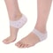 1 Pair Silicone Rubber Gel Socks, Anti Cracking Heel, Elastic Moisturizing Foot Care Socks, Silicone Heel Protection