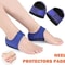 Plantar Fasciitis Silicone Heel Protector, U-Cup Shock Absorption Sleeve for Spur Relief, Pain-Free Walking Half-Yard