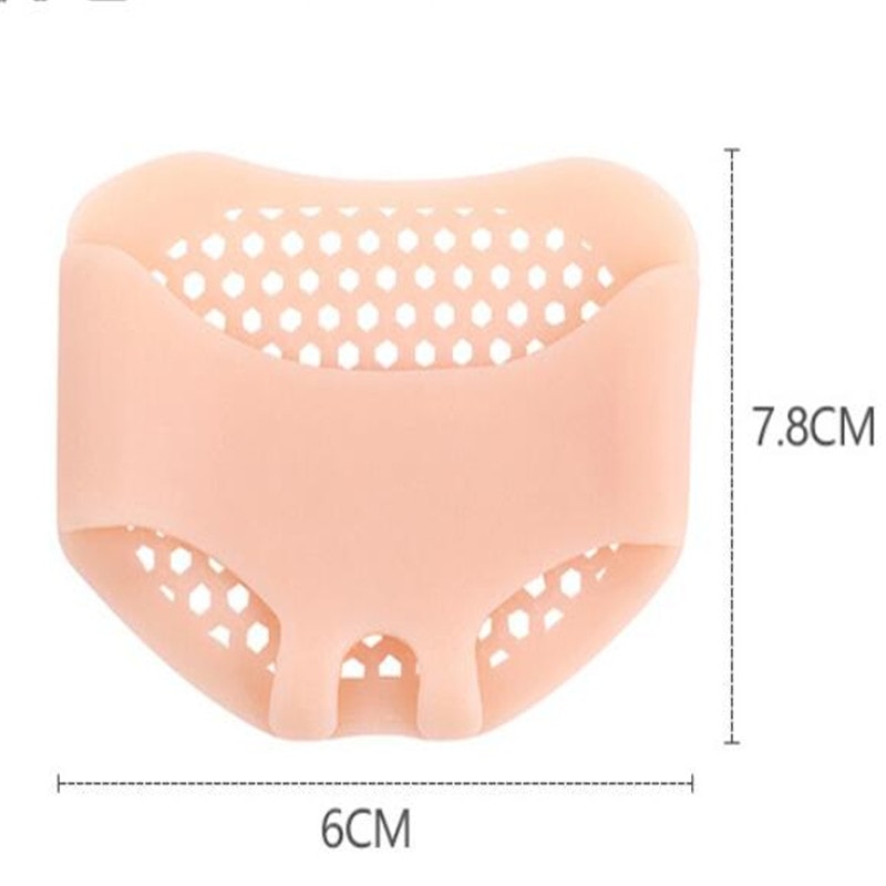 Silicone Heel Protectors Metatarsal Pads, Forefoot Gel Heel Pad for Plantar Fasciitis, Foot Pain Relief, Prevention