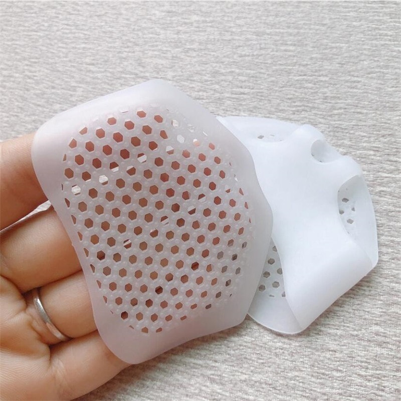 Silicone Heel Protectors Metatarsal Pads, Forefoot Gel Heel Pad for Plantar Fasciitis, Foot Pain Relief, Prevention