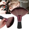 Fan Shape Soft Hairdressing Hair Cutting Broken Hair Sweep Brush, Ergonomic Neck Sweep Tool for Salon & Barber