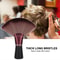 Fan Shape Soft Hairdressing Hair Cutting Broken Hair Sweep Brush, Ergonomic Neck Sweep Tool for Salon & Barber