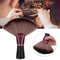 Fan Shape Soft Hairdressing Hair Cutting Broken Hair Sweep Brush, Ergonomic Neck Sweep Tool for Salon & Barber