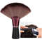Fan Shape Soft Hairdressing Hair Cutting Broken Hair Sweep Brush, Ergonomic Neck Sweep Tool for Salon & Barber
