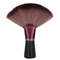 Fan Shape Soft Hairdressing Hair Cutting Broken Hair Sweep Brush, Ergonomic Neck Sweep Tool for Salon & Barber