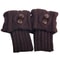 Autumn Winter Women's Knitted Wool Socks with Buttons, Fashion Boot Cover Leg Warmers & Foot Warmer