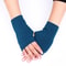 Womens Stylish Hand Warmer Winter Gloves, Arm Crochet Knitting Faux Wool Mitten with Warm Fingerless Glove Twist Pattern