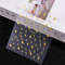 3D Gold Sun Moon Star Bronzing Nail Art Sticker, Laser Star Moon Design, Self-Adhesive Slider Decals in Gold, Silver