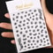 3D Gold Sun Moon Star Bronzing Nail Art Sticker, Laser Star Moon Design, Self-Adhesive Slider Decals in Gold, Silver