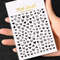 3D Gold Sun Moon Star Bronzing Nail Art Sticker, Laser Star Moon Design, Self-Adhesive Slider Decals in Gold, Silver