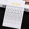 3D Gold Sun Moon Star Bronzing Nail Art Sticker, Laser Star Moon Design, Self-Adhesive Slider Decals in Gold, Silver