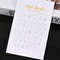 3D Gold Sun Moon Star Bronzing Nail Art Sticker, Laser Star Moon Design, Self-Adhesive Slider Decals in Gold, Silver
