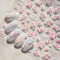 Flowers Blooming Cherry Blossom Sakura Nail Art Stickers, 5D Soft Relief Spring Adhesive Manicure Decals for a Chic
