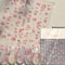 Flowers Blooming Cherry Blossom Sakura Nail Art Stickers, 5D Soft Relief Spring Adhesive Manicure Decals for a Chic