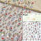 Flowers Blooming Cherry Blossom Sakura Nail Art Stickers, 5D Soft Relief Spring Adhesive Manicure Decals for a Chic